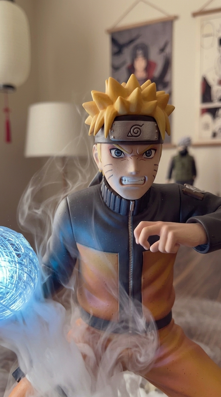 Naruto figure close-up